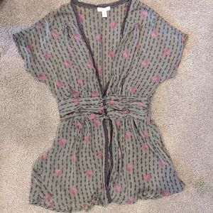 Kimchi & Blue gorgeous gauze top S